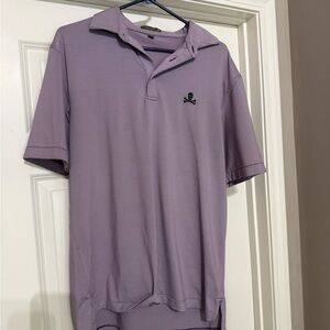 Peter Millar Lavender Polo Shirt